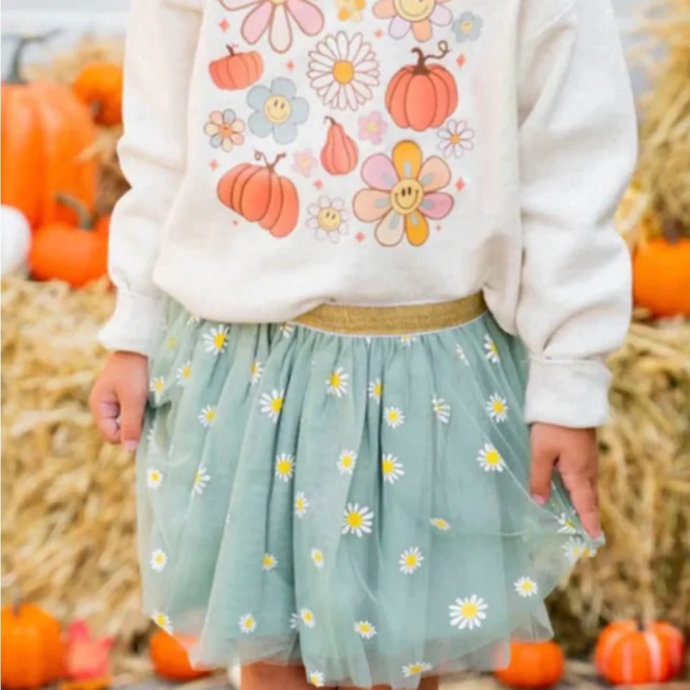 Sweet Wink Magical Rainbow & Sage Daisy Tutus